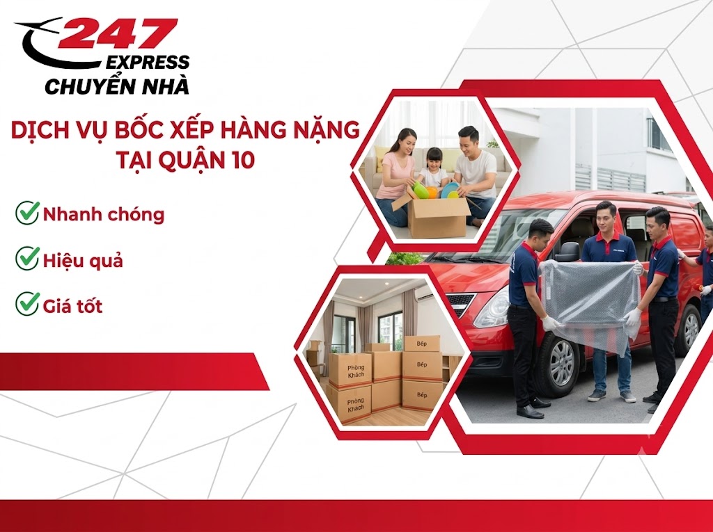 Dịch Vụ Bốc Xếp Hàng Nặng Tại Quận 10