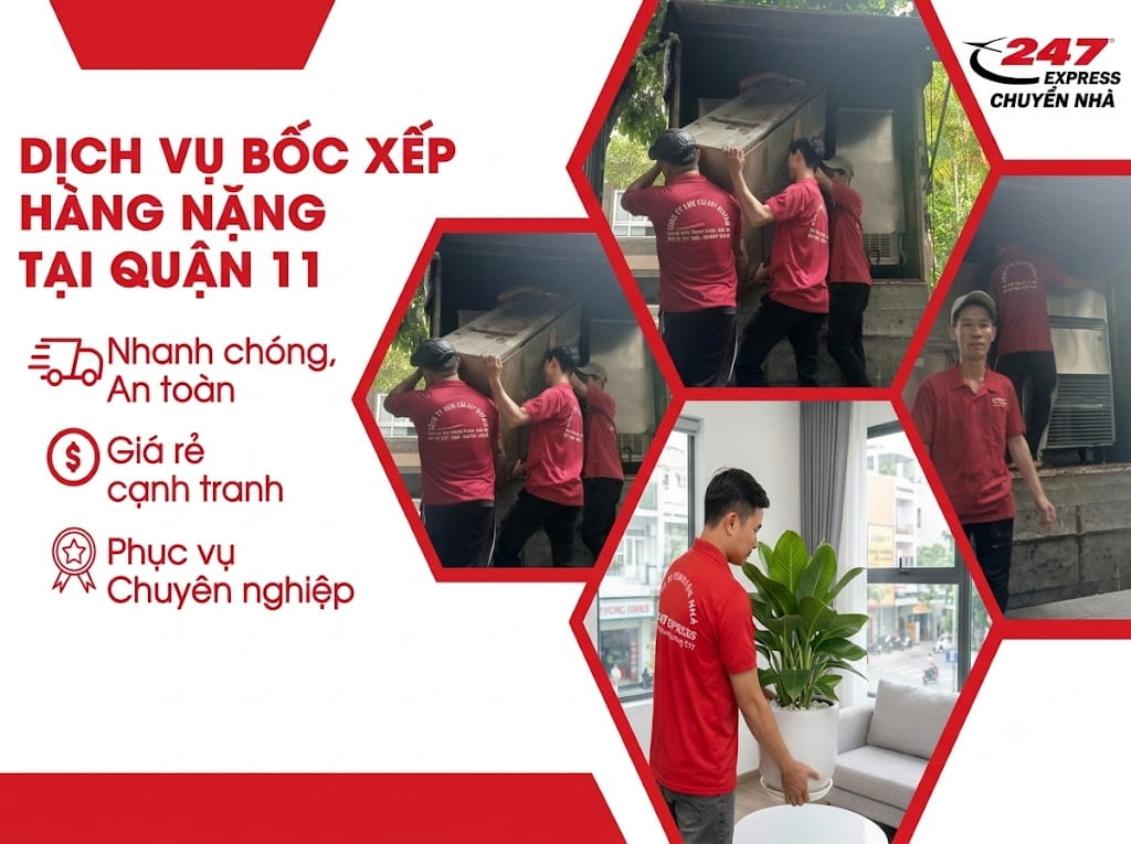 Dịch Vụ Bốc Xếp Hàng Nặng Tại Quận 11