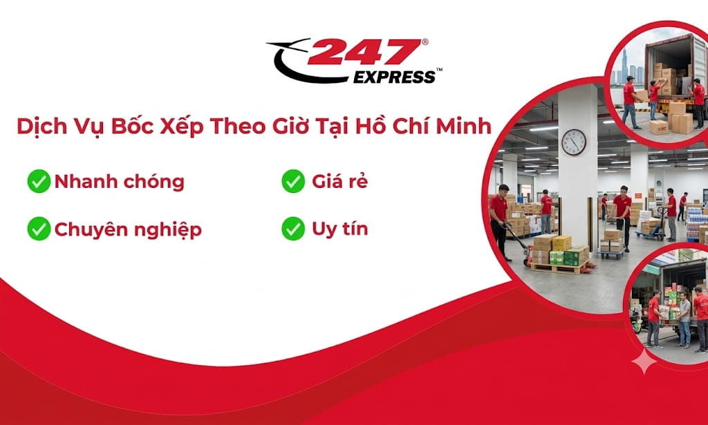 Dịch Vụ Bốc Xếp Theo Giờ Tại Hồ Chí Minh