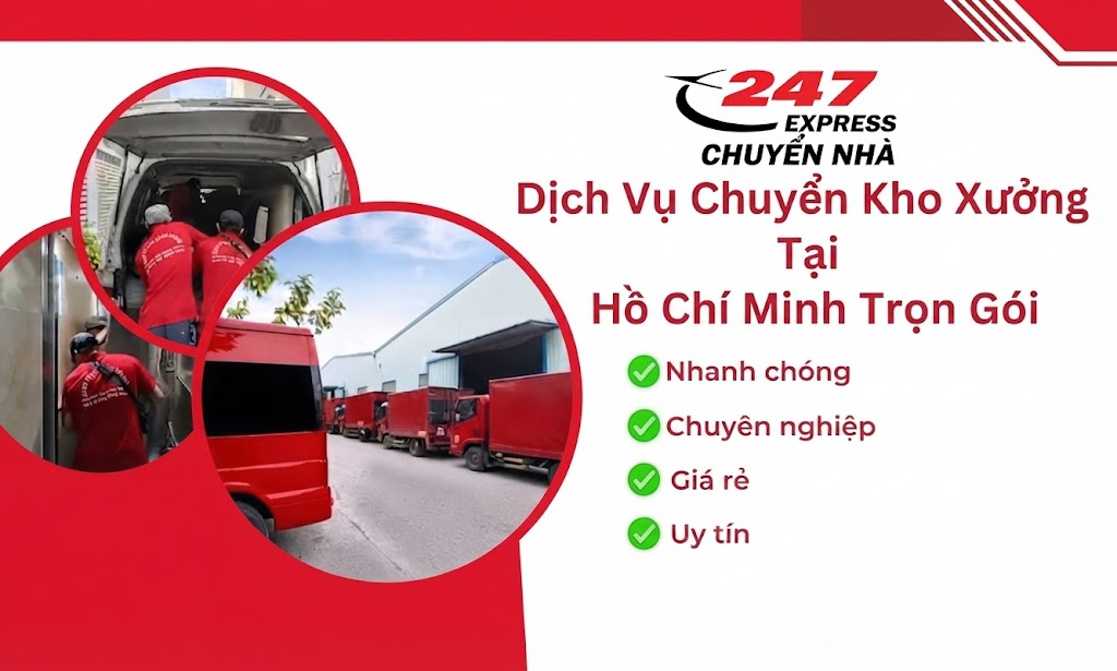 Dịch Vụ Chuyển Kho Xưởng Tại Hồ Chí Minh Trọn Gói