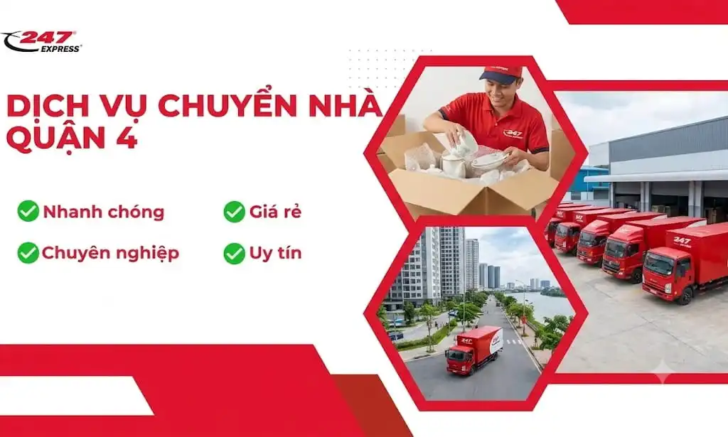 Dịch Vụ Chuyển Nhà Quận 4 Trọn Gói