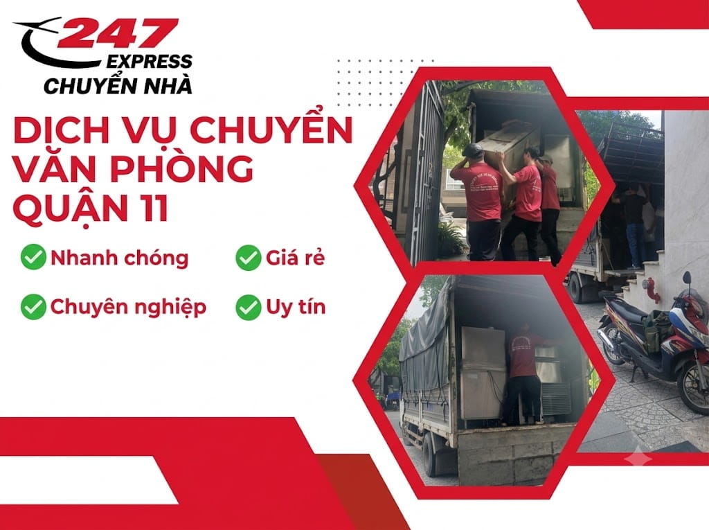 Dịch Vụ Chuyển Văn Phòng Tại Quận 11