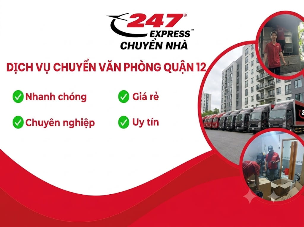 Dịch Vụ Chuyển Văn Phòng Tại Quận 12