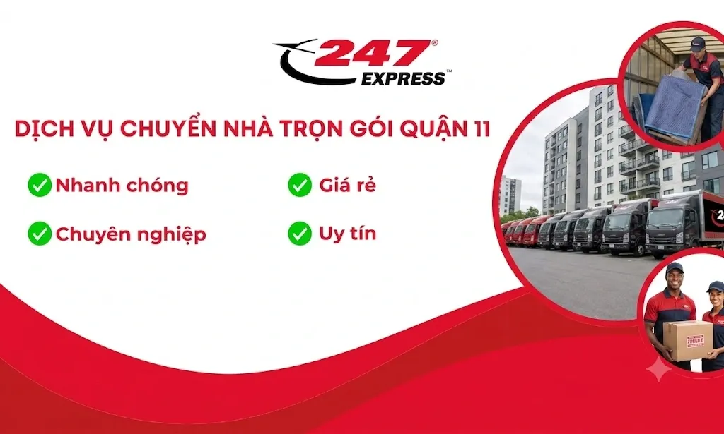 Dịch Vụ Chuyển Nhà Quận 11 Trọn Gói